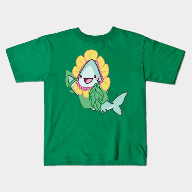 Byte's Costume: Flower Kids T-Shirt by bytesizetreasure